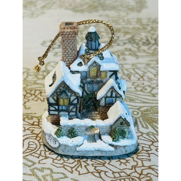 David Winter Other - An Original David Winter Cottages Scrooge Family Home Ornaments